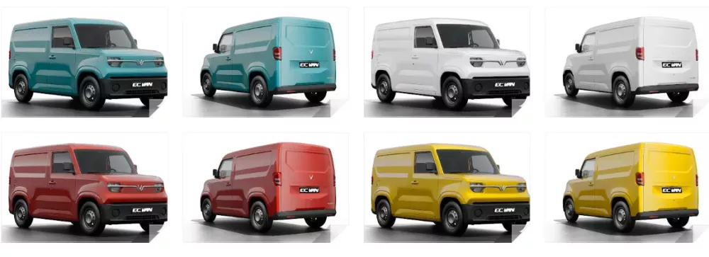 VinFast ra mắt xe chở hàng cỡ nhỏ EC Van, giá từ 285 triệu đồng- Ảnh 3. VinFast ra mắt xe chở hàng cỡ nhỏ EC Van, giá từ 285 triệu đồng- Ảnh 3.