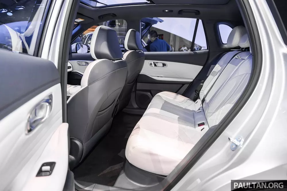 Hàng ghế sau của Geely Galaxy Starship 7 Hàng ghế sau của Geely Galaxy Starship 7