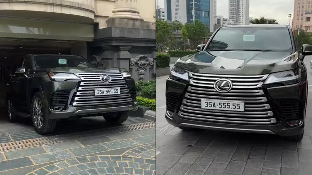Ông chủ của lâu đài Thành Thắng tậu Lexus LX600 cùng biển số 35A-555.55- Ảnh 2. Ông chủ của lâu đài Thành Thắng tậu Lexus LX600 cùng biển số 35A-555.55- Ảnh 2.