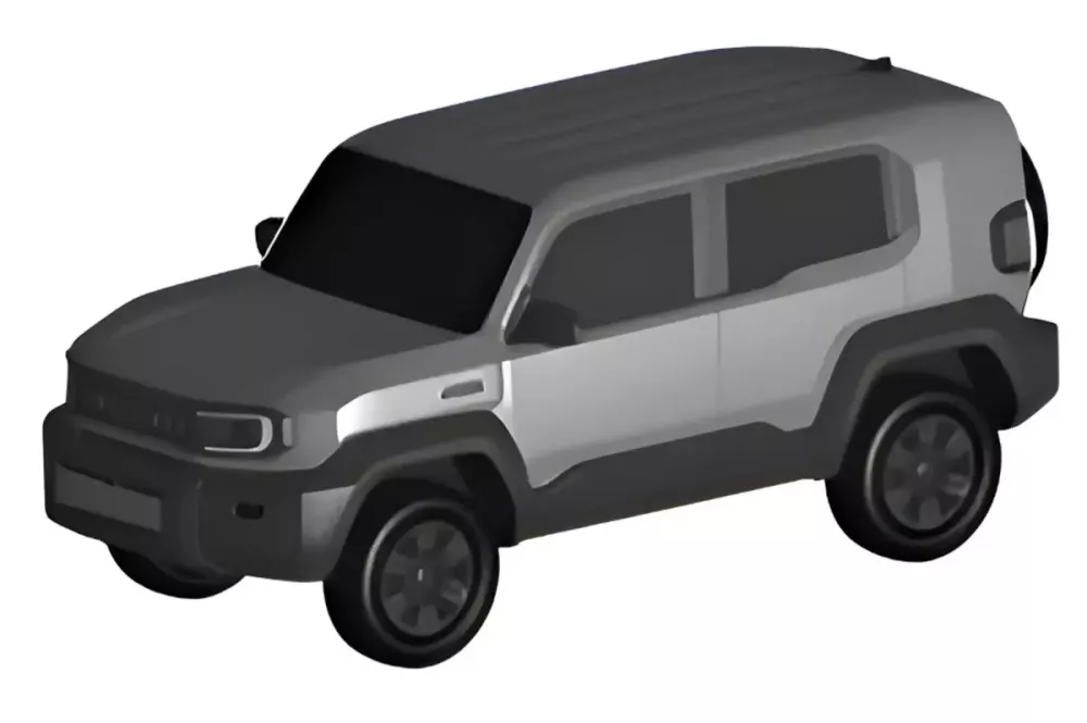 hi88. com - mẫu SUV việt dã được gọi là tiểu Land Cruiser - lộ thiết kế