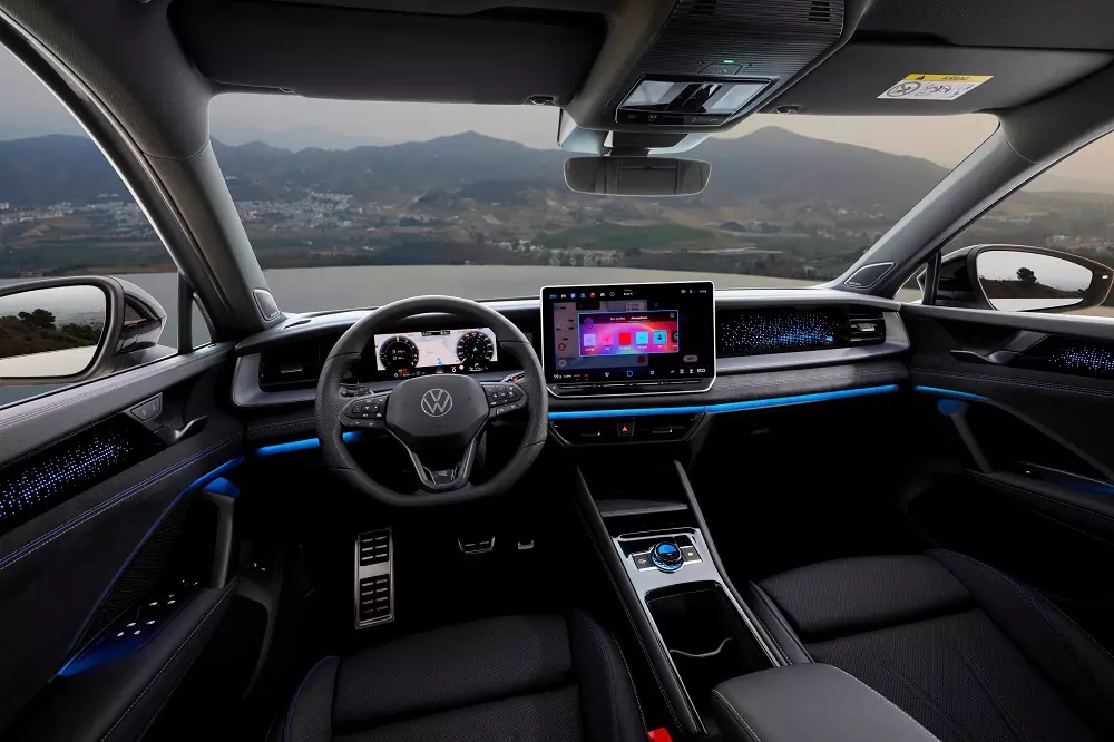 Nội thất của Volkswagen Tayron