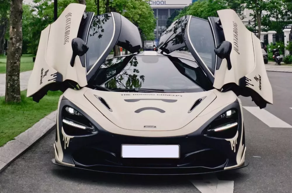 McLaren720S với màu đỏ mới McLaren720S với màu đỏ mới