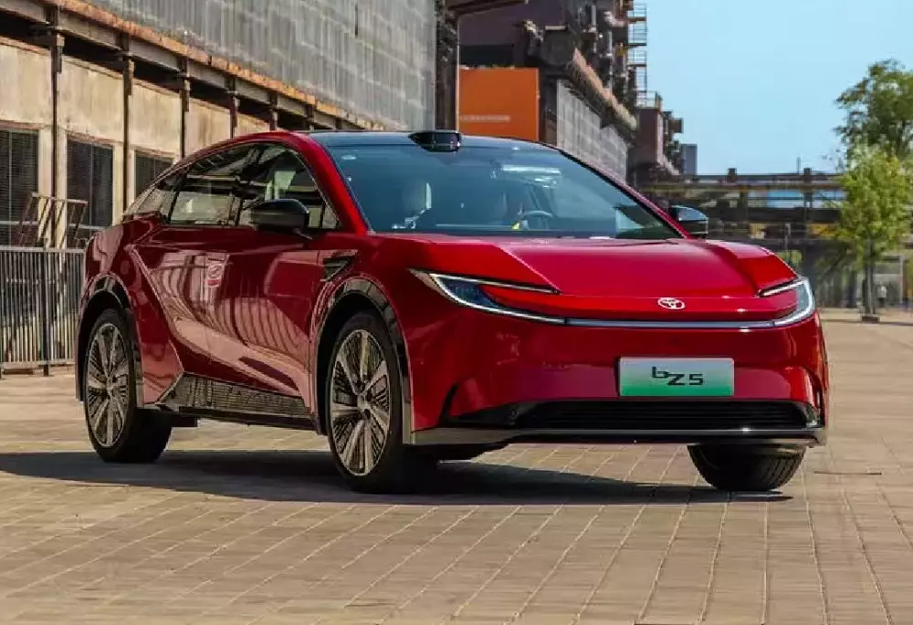 Thiết kế đầu xe Toyota bZ5 Thiết kế đầu xe của Toyota bZ5