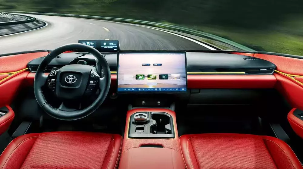 Nội thất Toyota bZ5 Nội thất Toyota bZ5