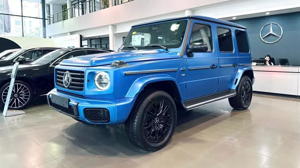 Cận cảnh Mercedes-Benz G-Class không tốn 1 giọt xăng nào tại Việt Nam, giá từ 8,68 tỷ đồng- Ảnh 3.