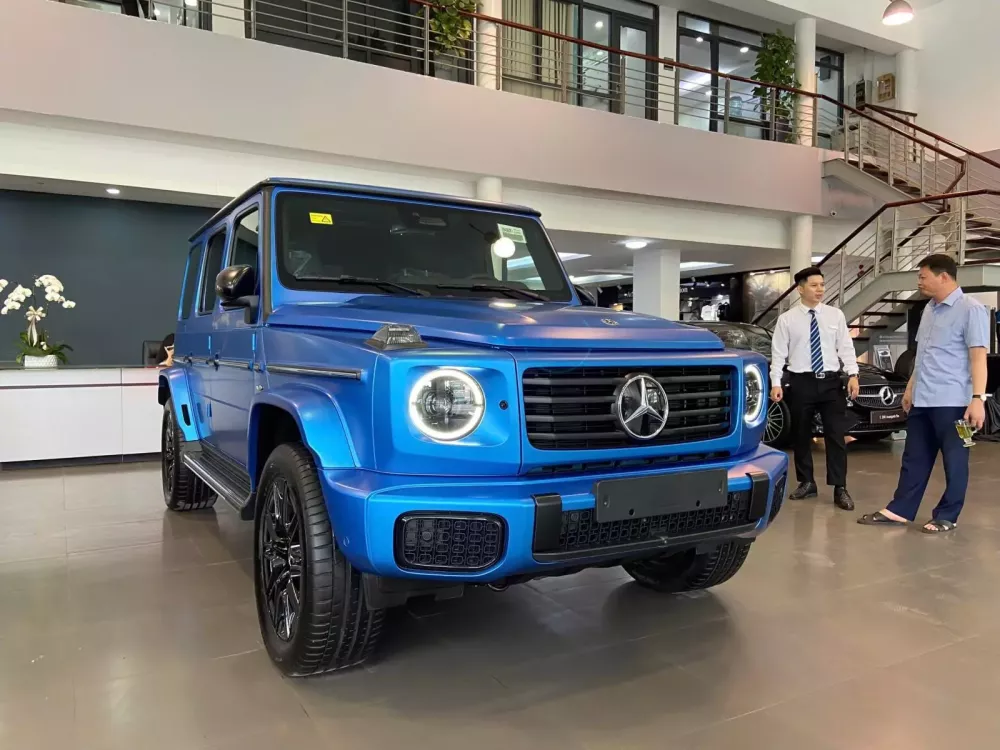 Cận cảnh Mercedes-Benz G-Class không tốn1 giọt xăng nào tại Việt Nam, giá từ8,68 tỷ đồng- Ảnh2.