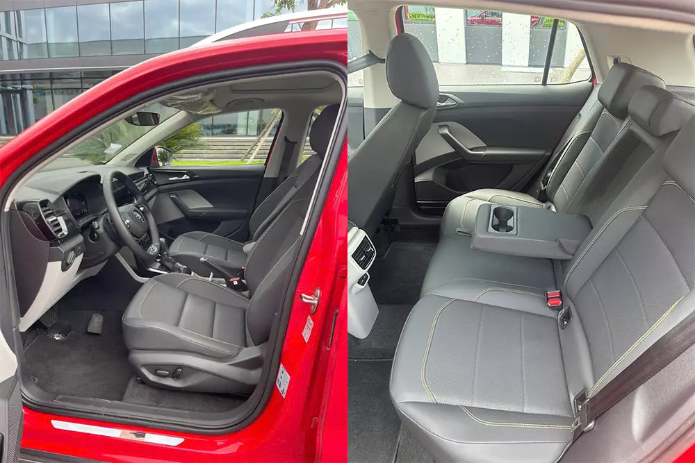 Nội thất của Skoda Kushaq bản cao cấp
