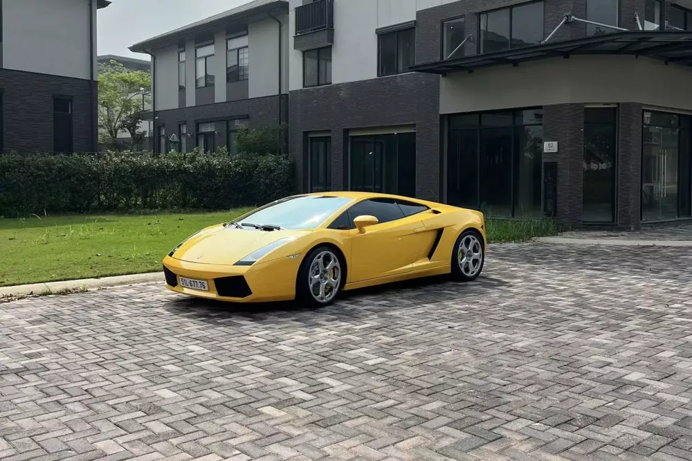 "Bò già" Lamborghini Gallardo của doanh nhân Long An- Ảnh 1. "Bò già" Lamborghini Gallardo của doanh nhân Long An- Ảnh 1.