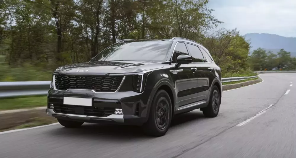 Kia Sorento 2025 không che đậy tại trạm đăng kiểm ở Hà Nội, ra mắt ngay tháng này?- Ảnh 1.