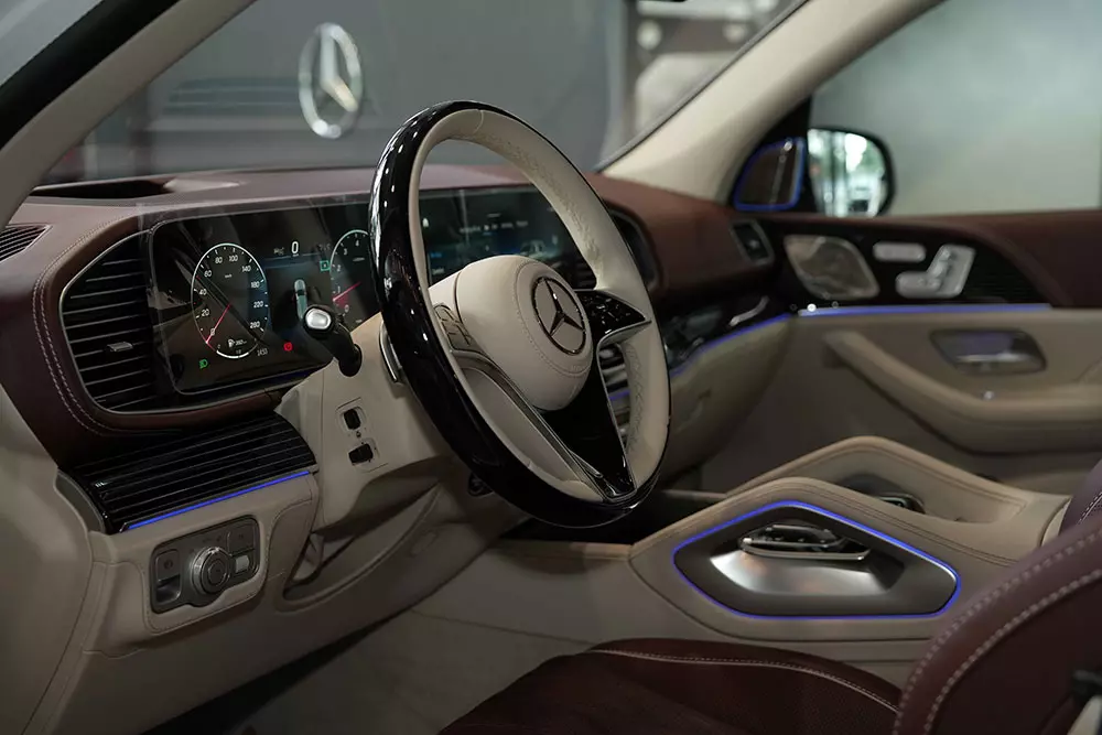 Khoang lái của Mercedes-Maybach GLS600 2025 Khoang lái của Mercedes-Maybach GLS600 2025