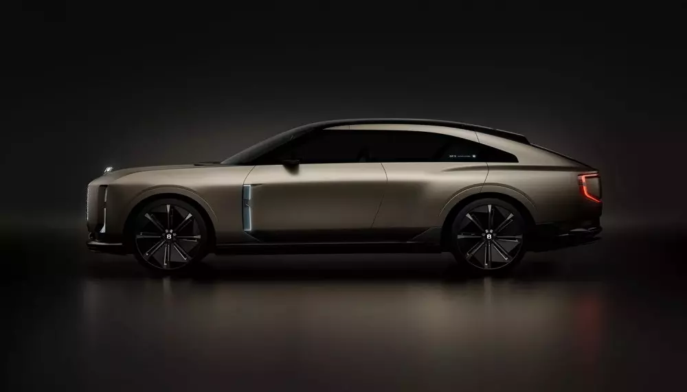 Bentley EXP 15 chỉ có 3 cửa bên sườn Bentley EXP 15 chỉ có 3 cửa bên sườn