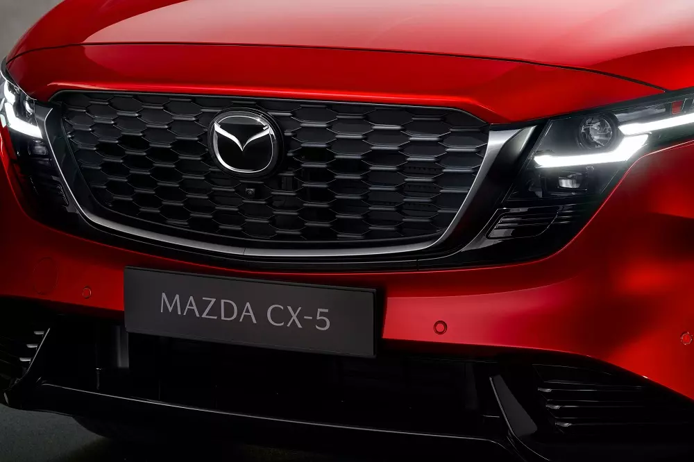 Cận cảnh lưới tản nhiệt của Mazda CX-5 2026 Cận cảnh lưới tản nhiệt của hi88.con