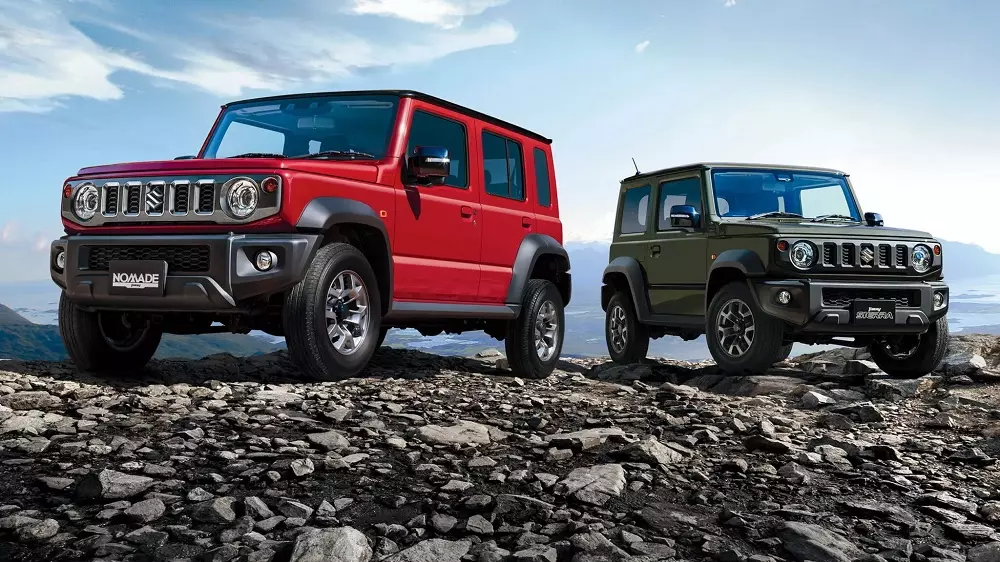 Suzuki hi88. com Sierra dành cho thị trường quốc tế và hi88. com Nomade 5 cửa.