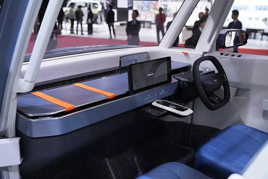 Khoang lái của nhà cái hi88 X-Van Gear Concept 