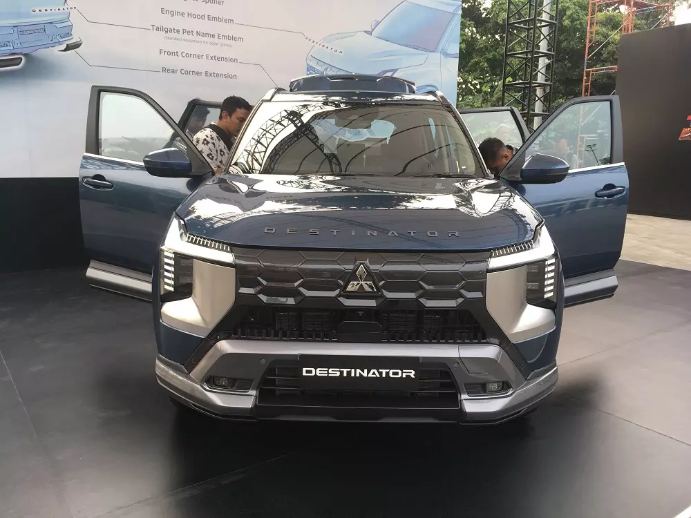 Mitsubishi Destinator dùng động cơ tăng áp 1.5L.
