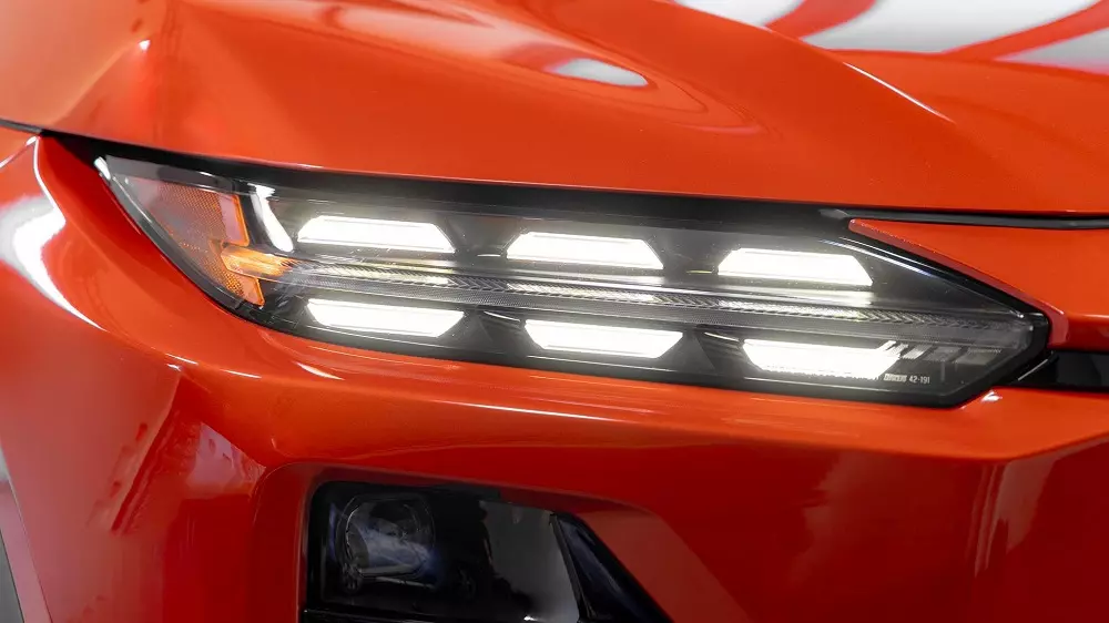 Cận cảnh dải đèn LED định vị ban ngày của Subaru Uncharted Cận cảnh dải đèn LED định vị ban ngày của Subaru Uncharted