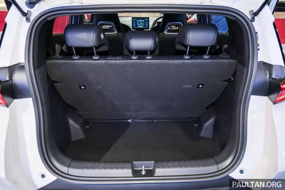 BYD Atto 1 sở hữu khoang hành lý nhỏ phía sau