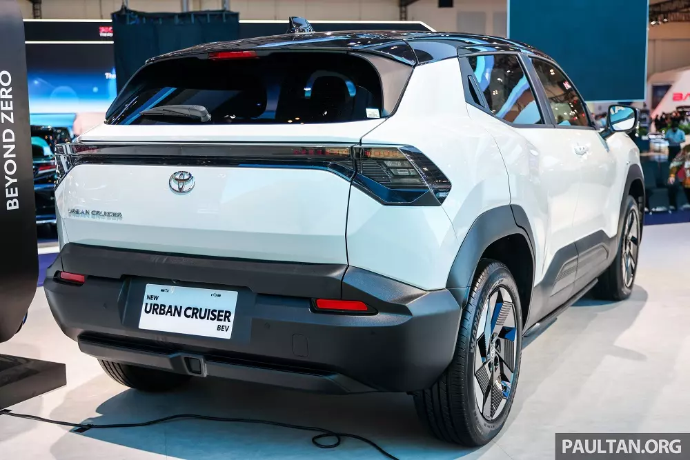 Toyota Urban Cruiser EV chạy tối đa 400 km