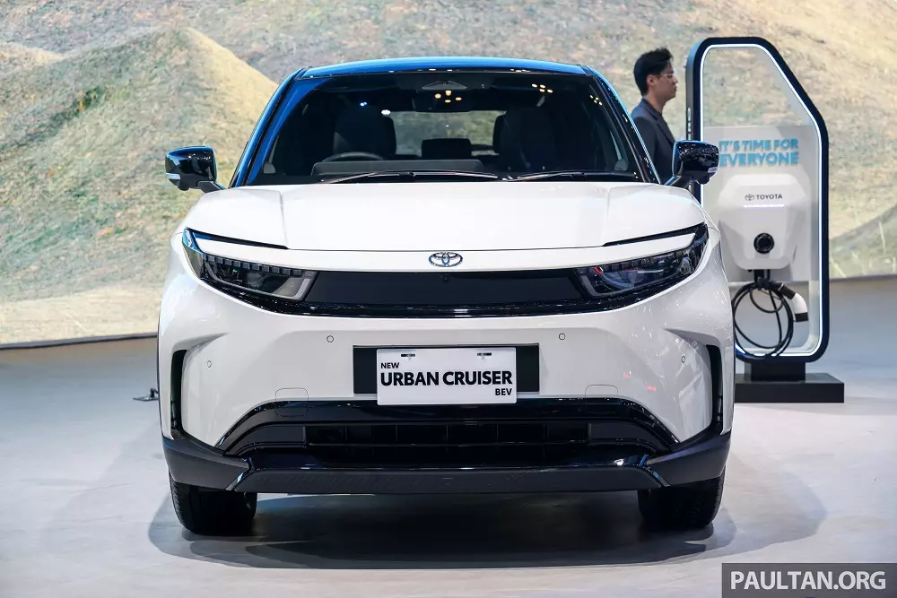 Urban Cruiser EV được áp dụng ngôn ngữ thiết kế mới của Toyota 