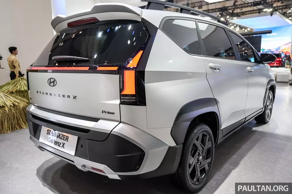 Hyundai Stargazer X 2026 sở hữu nhiều chi tiết ngoại thất hầm hố hơn bản thường