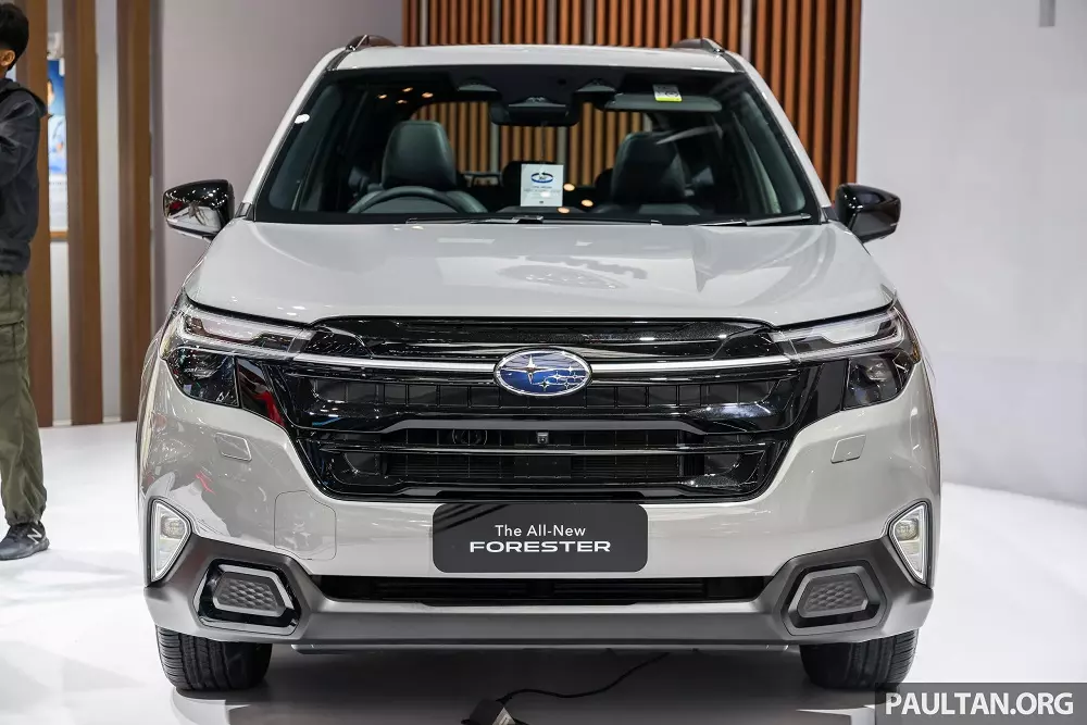 Subaru Forester 2026 nhìn từ phía trước