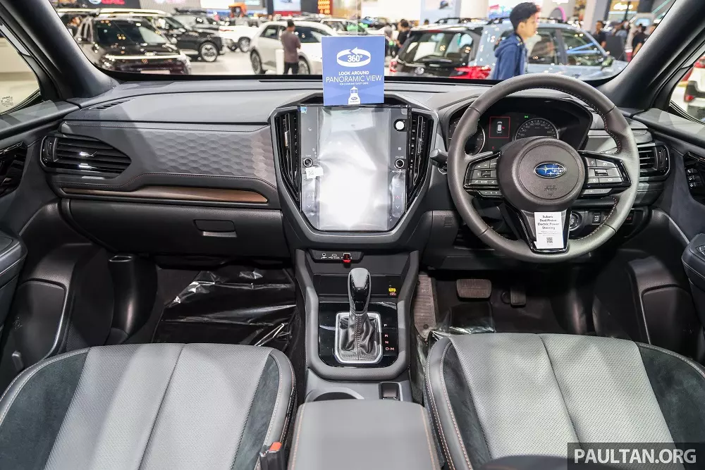 Nội thất của Subaru Forester 2026 tại Indonesia 
