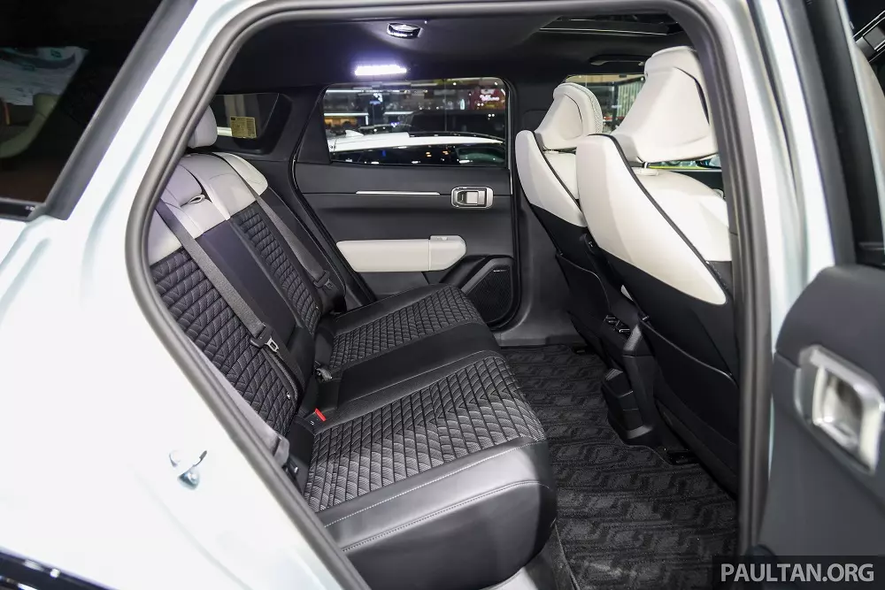 Hàng ghế sau của Kia EV4 