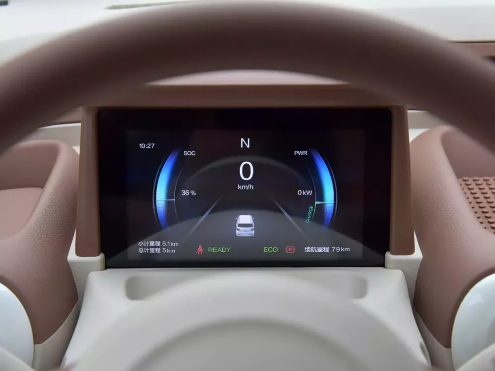 Bảng đồng hồ kỹ thuật số của Bestune Pony 