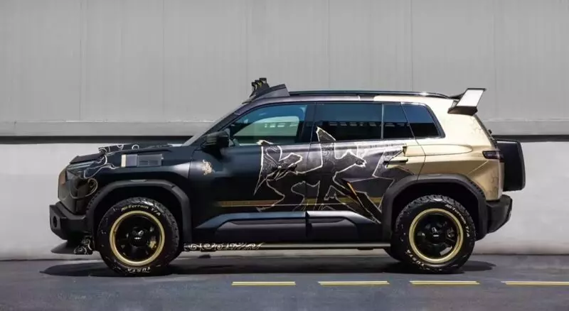 BYD ra mắt phiên bản đặc biệt Ti 3 phiên bản Ngộ Không “Black Myth: Wukong”- Ảnh 1.
