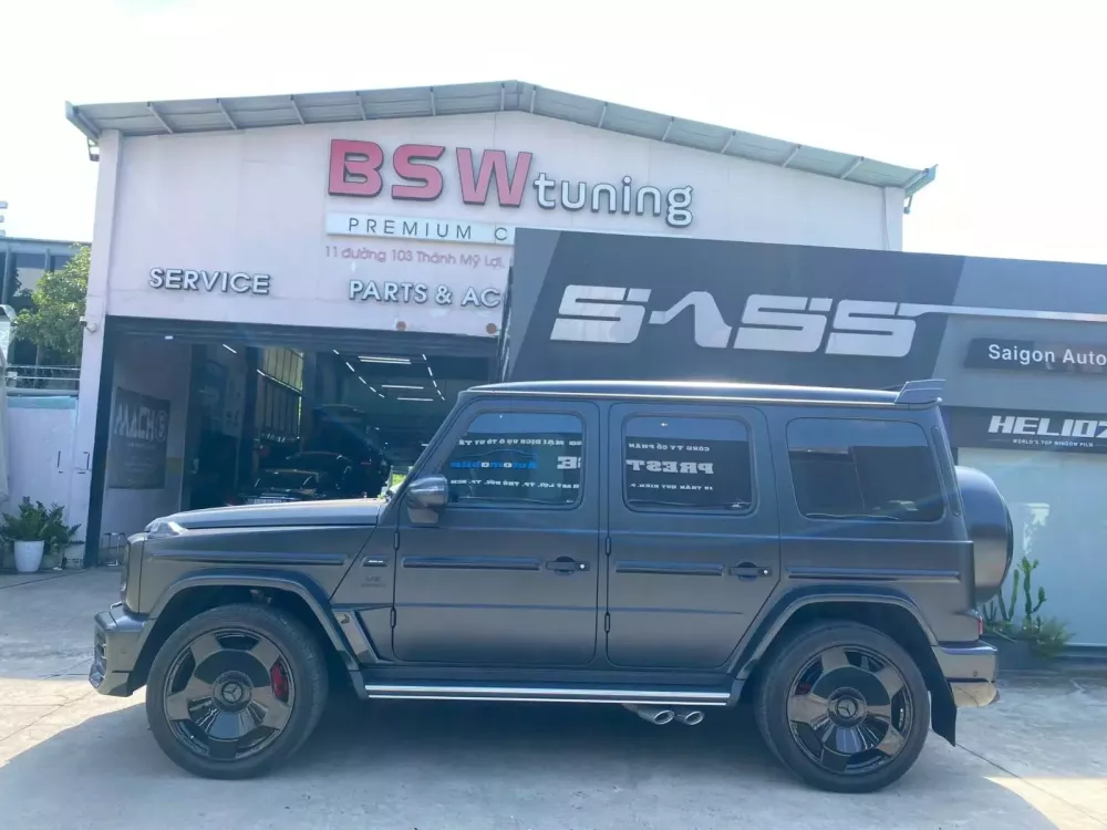 Mercedes-AMG G63 lên gói độ TopCar đẹp mắt ở Tp.HCM- Ảnh 1.