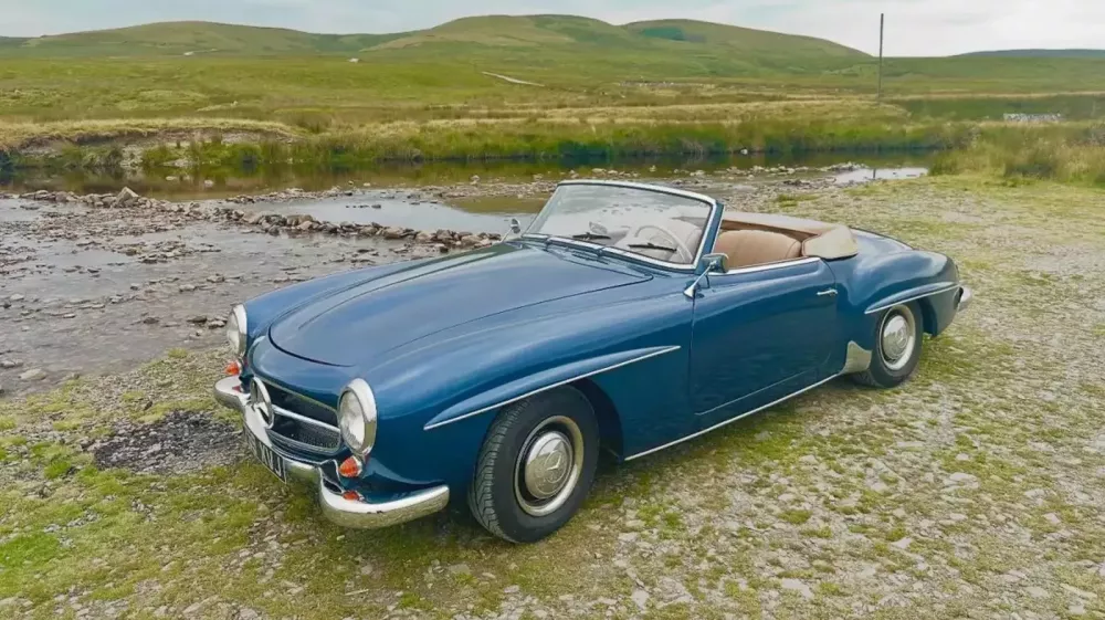 Mercedes-Benz 190 SL mà "Qua" Vũ đang có khoảng 6 chiếc được 1 dân chơi độ lại hệ truyền động bằng điện- Ảnh 2.