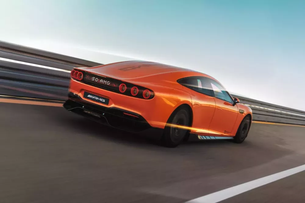 Cận cảnh xe điện Mercedes Concept AMG GT XX vừa mới thiết lập tốc độ trung bình 300 km/h, chạy 40.075 km chỉ hơn 7 ngày- Ảnh 3. Cận cảnh xe điện Mercedes Concept AMG GT XX vừa mới thiết lập tốc độ trung bình 300 km/h, chạy 40.075 km chỉ hơn 7 ngày- Ảnh 3.