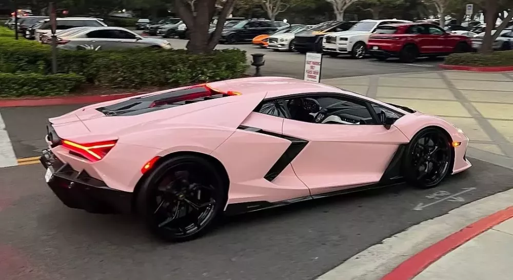 Lạ mắt với siêu xe 1.000 mã lực Lamborghini "Pinkvuelto" mới xuất hiện- Ảnh 4. Lạ mắt với siêu xe 1.000 mã lực Lamborghini "Pinkvuelto" mới xuất hiện- Ảnh 4.