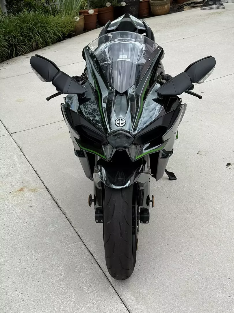 Biker tự tin rao bán Kawasaki Ninja H2 2015 của mình đến 25.000 USD, chỉ rẻ hơn bản 2025 khoảng 7.000 USD- Ảnh 1.