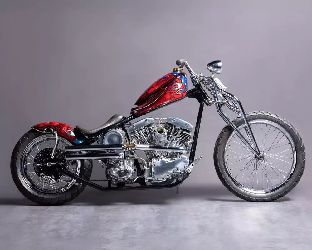 Mê mệt với chiếc xe Chopper chạy bằng động cơ Harley-Davidson- Ảnh 2. Mê mệt với chiếc xe Chopper chạy bằng động cơ Harley-Davidson- Ảnh 2.