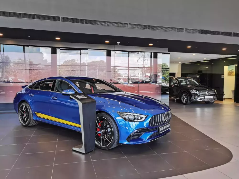 Mercedes-AMG GT 53 mới tinh giảm giá từ 6,9 tỷ đồng xuống còn hơn 3,8 tỷ đồng, quá hời rồi- Ảnh 5. Mercedes-AMG GT 53 mới tinh giảm giá từ 6,9 tỷ đồng xuống còn hơn 3,8 tỷ đồng, quá hời rồi- Ảnh 5.