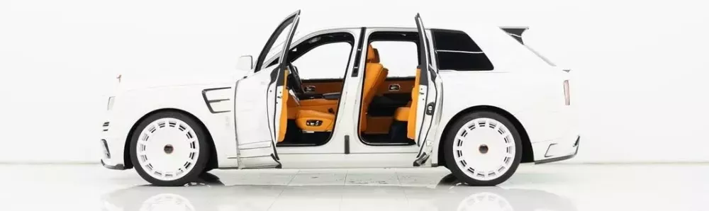 Ngắm "bạch công tử" Rolls-Royce Cullinan của Mansory- Ảnh 4.
