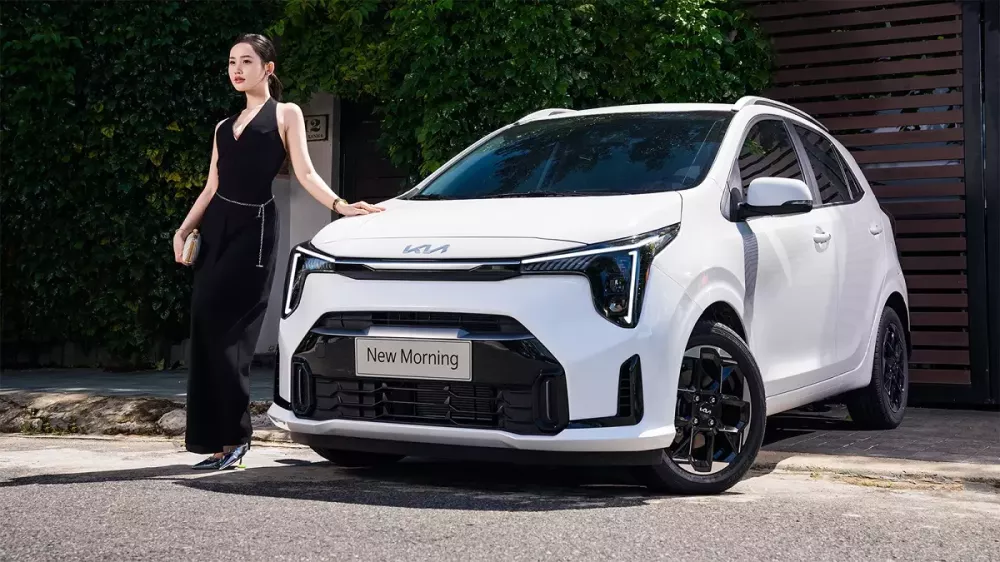 Kia Morning 2025 sở hữu thiết kế bắt mắt hơn