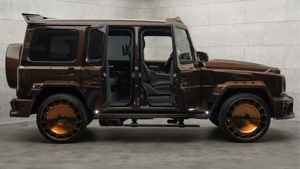 Mercedes-AMG G63 cửa Rolls-Royce, "da báo", bạn không nghe nhầm đâu- Ảnh 3.