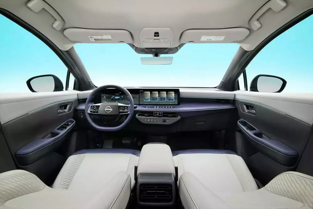 Nội thất của Nissan Leaf 2026 bản cao cấp Nội thất của Nissan Leaf 2026 bản cao cấp
