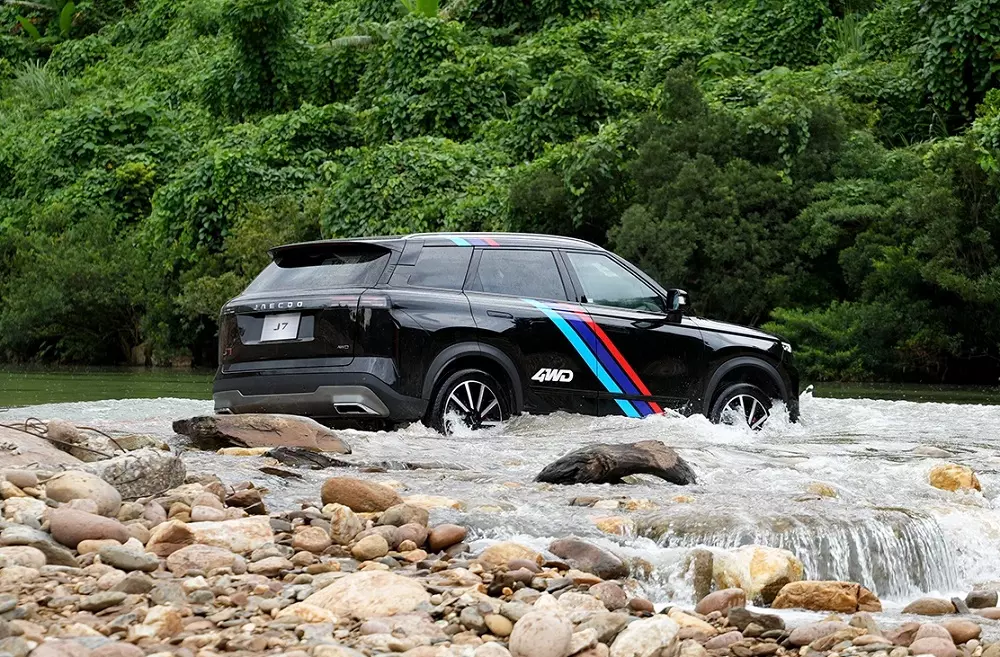 Jaecoo J7 AWD Individual sở hữu thiết kế không có gì khác biệt