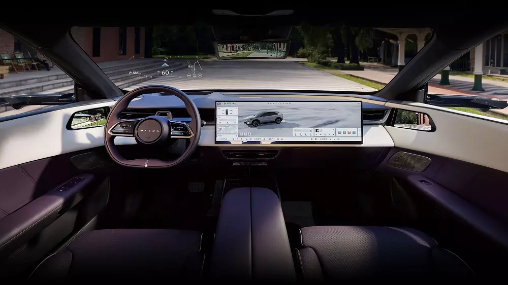 Khoang lái của Mazda EZ-60 Khoang lái của Mazda EZ-60