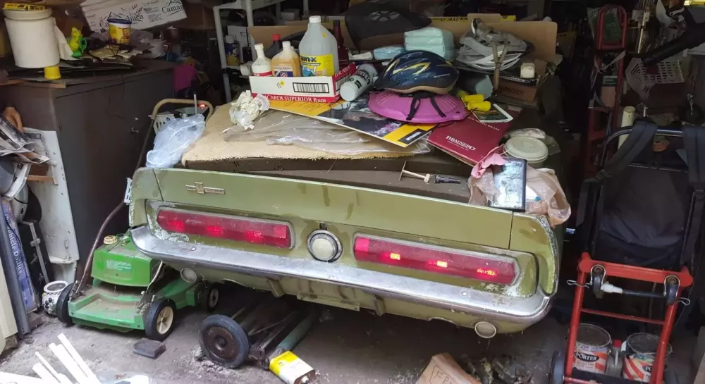 Ph&aacute;t hiện "rắn hổ mang" Shelby GT500 1967 bị bỏ qu&ecirc;n trong nh&agrave; kho hơn 38 năm- Ảnh 2.