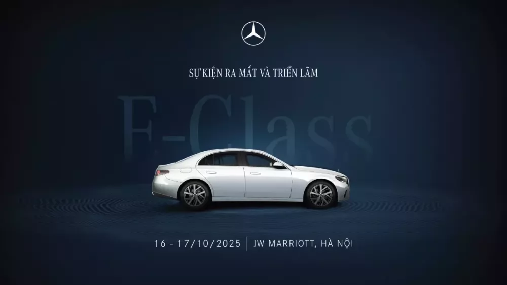 Mercedes-Benz E-Class thế hệ mới (W214) sắp ra mắt tại Hà Nội vào 16/10- Ảnh 1. Mercedes-Benz E-Class thế hệ mới (W214) sắp ra mắt tại Hà Nội vào 16/10- Ảnh 1.