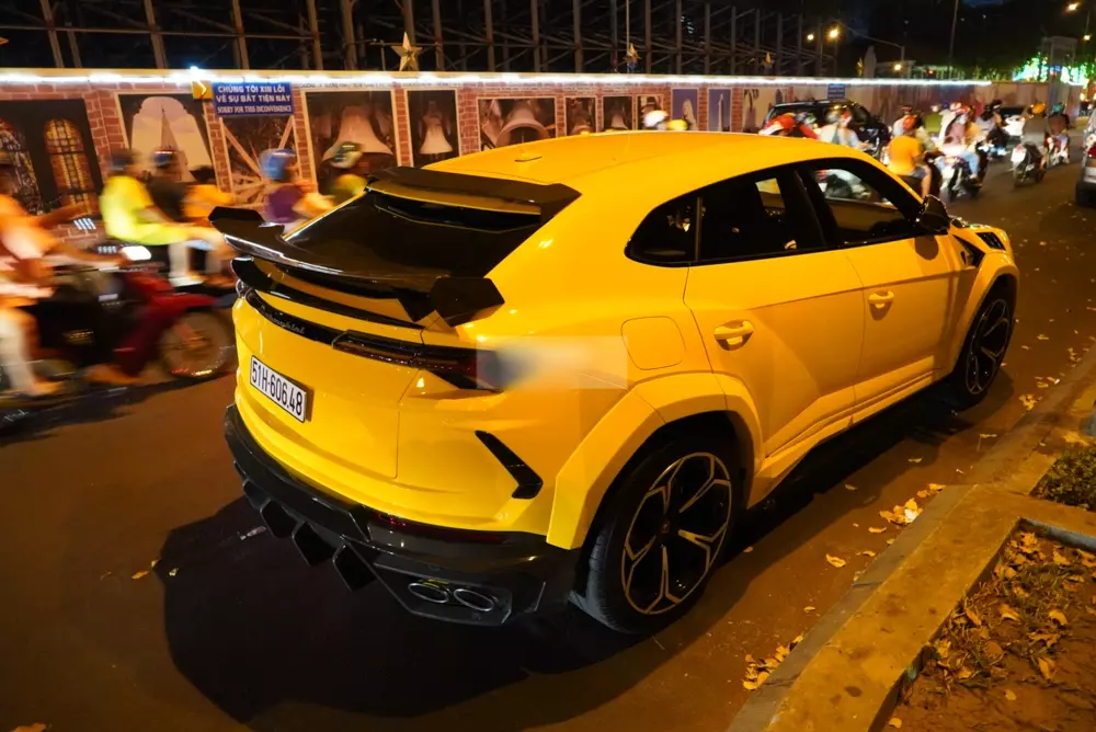 Lamborghini Urus Venatus độc nhất Việt Nam tái xuất- Ảnh 4. Lamborghini Urus Venatus độc nhất Việt Nam tái xuất- Ảnh 4.