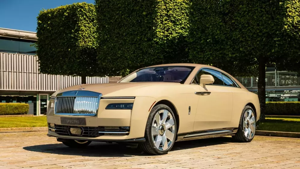 Rolls-Royce Spectre độc nhất vô nhị lấy ý tưởng từ thú cưng của 1 đại gia- Ảnh 1. Rolls-Royce Spectre độc nhất vô nhị lấy ý tưởng từ thú cưng của 1 đại gia- Ảnh 1.