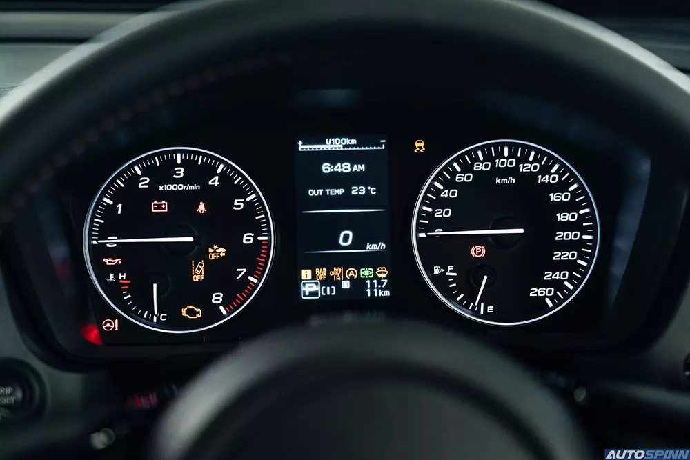 Bảng đồng hồ của Subaru Forester 2026 Bảng đồng hồ của Subaru Forester 2026