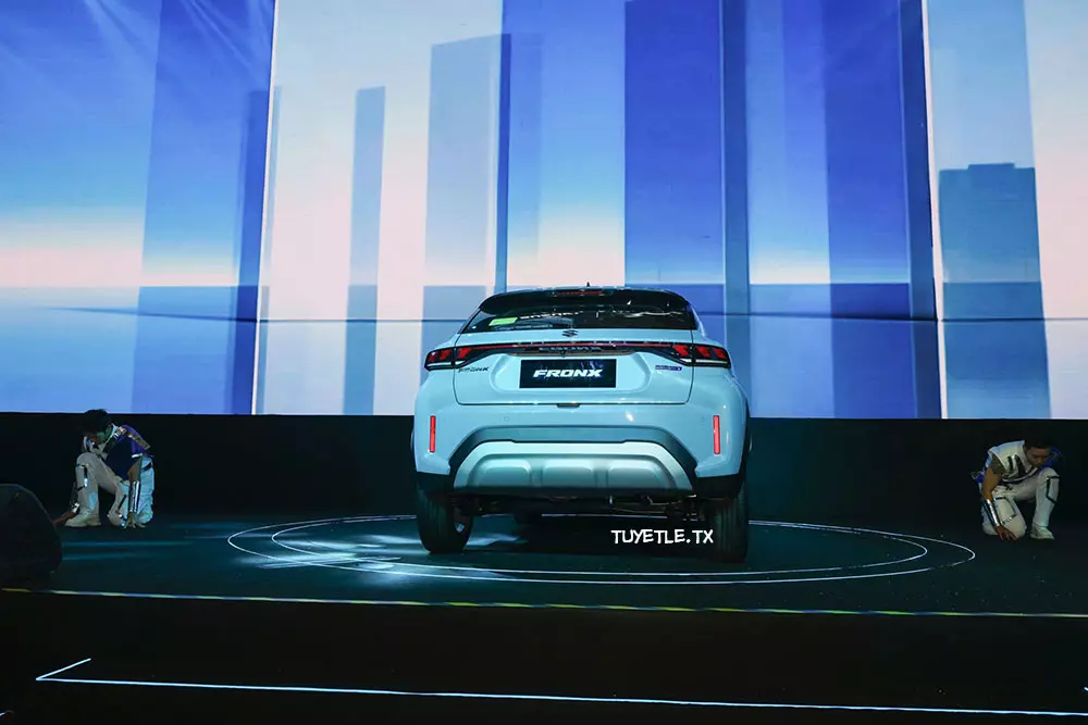 Cận cảnh khu vực phía sau của Suzuki Fronx Cận cảnh khu vực phía sau của Suzuki Fronx