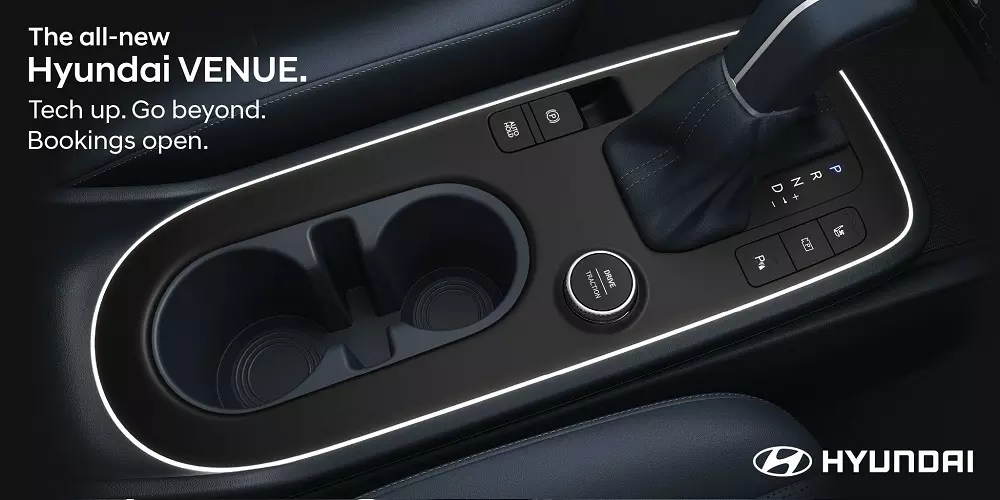 Cụm điều khiển trung tâm của Hyundai Venue 2026 Cụm điều khiển trung tâm của Hyundai Venue 2026