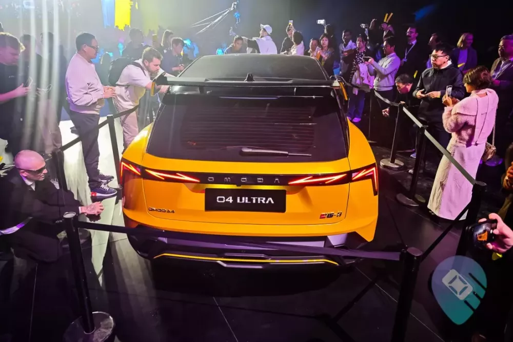 Omoda 4 Ultra có thiết kế thể thao hơn